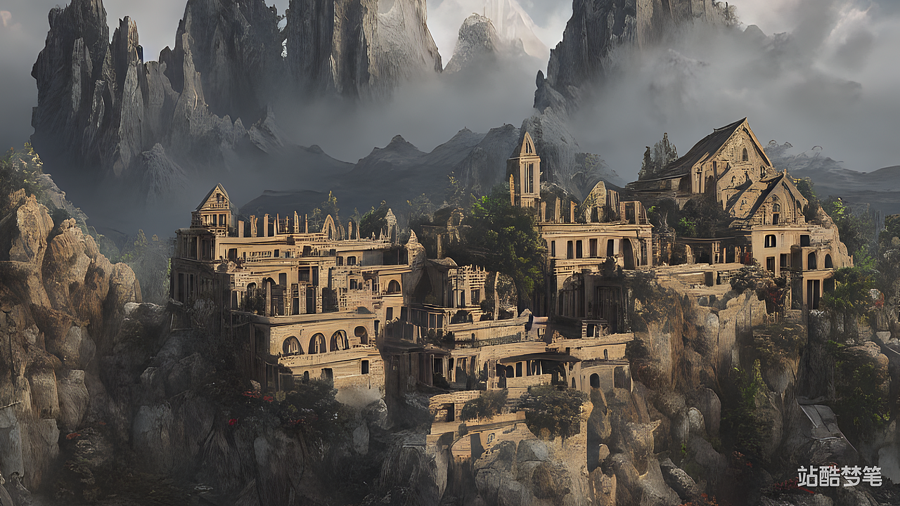 #站酷梦笔#历史的遗迹