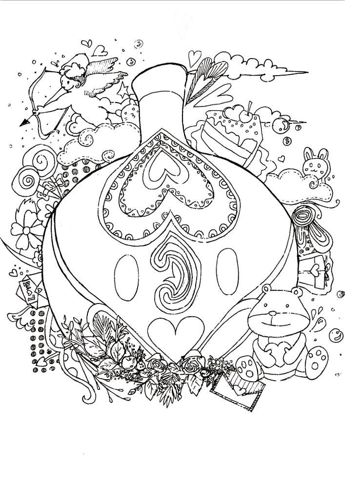 马勺插画