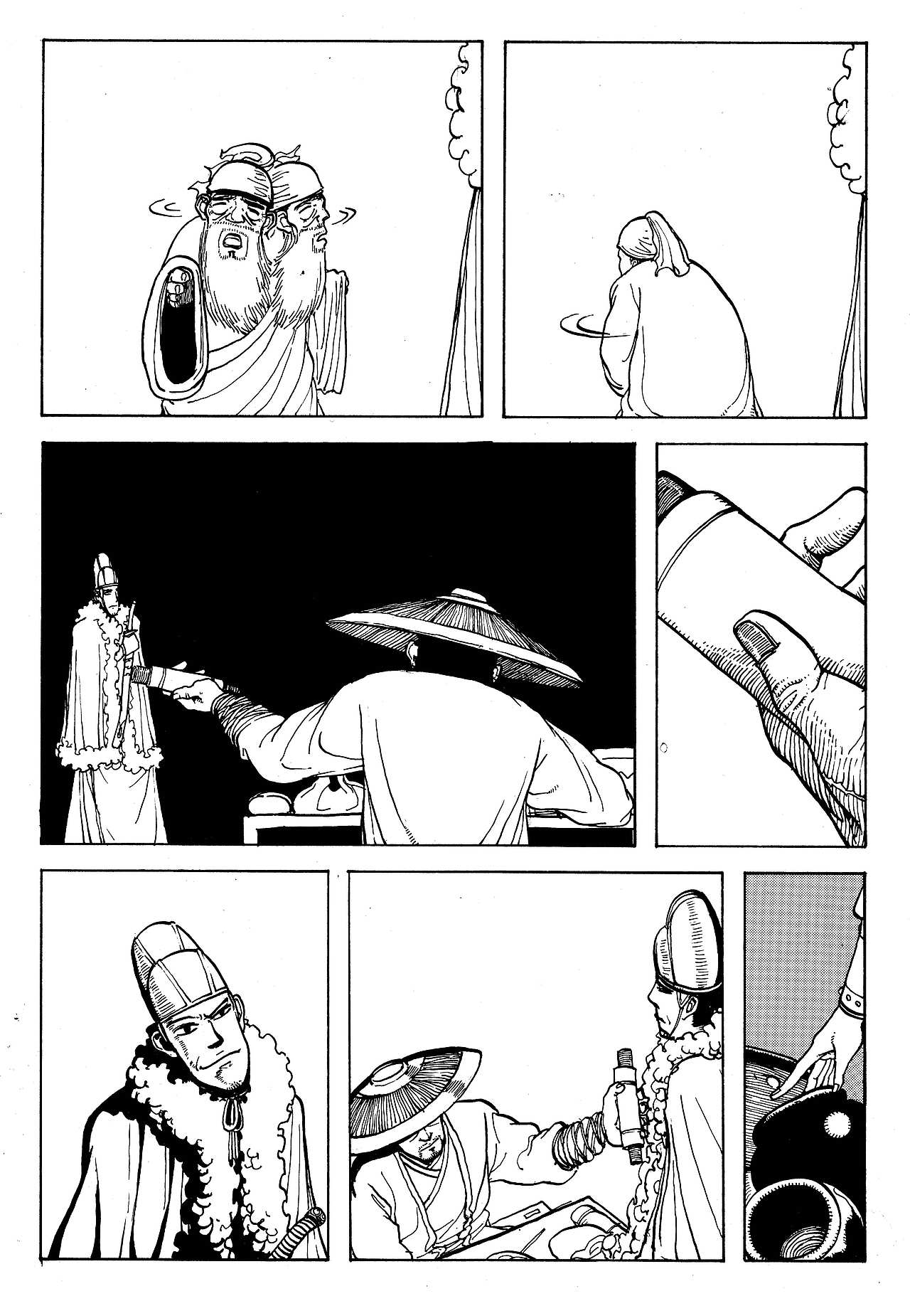 授权有妖气漫画作品，漫画《客栈》第一章 酒客（图ZMTU4NzcyMDA=） - 中/长篇漫画 - 站酷设计师Edwarde_Liu原创素材 - 站酷ZCOOL