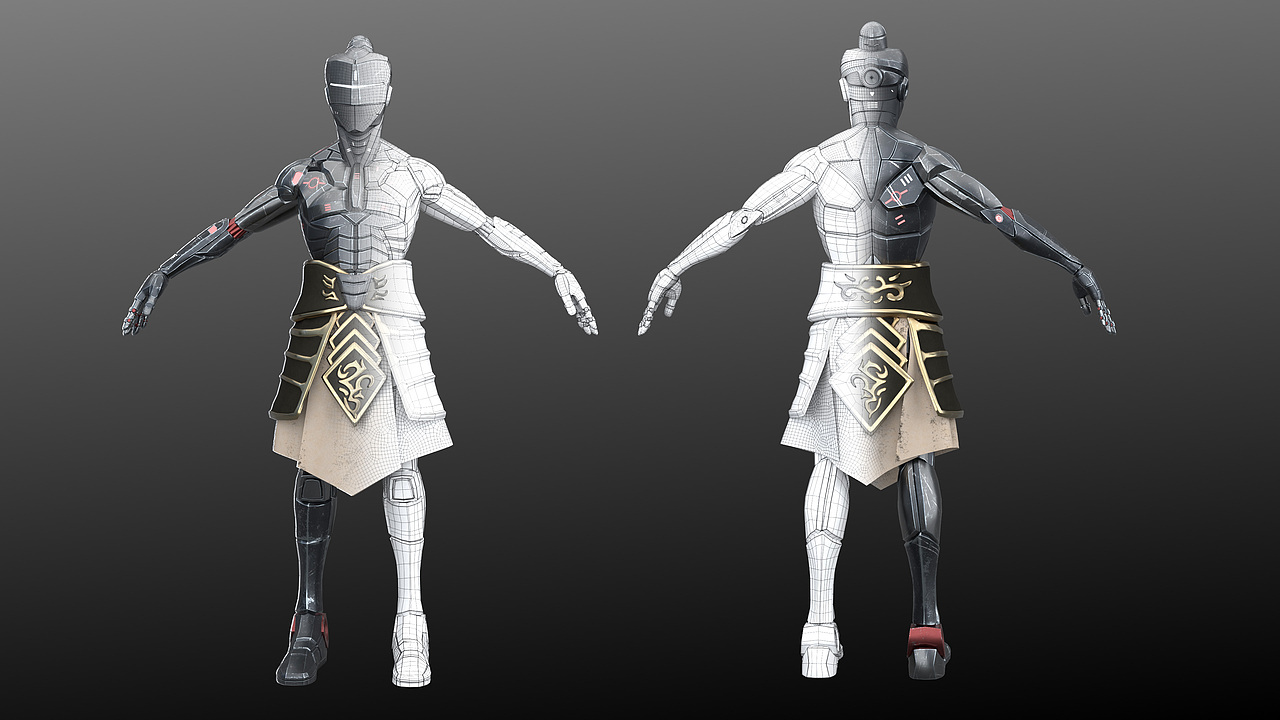 机械剑客（图ZMjY4MTU2MDg0） - 人物/生物 - 站酷设计师哎呀嘞原创素材 - 站酷ZCOOL