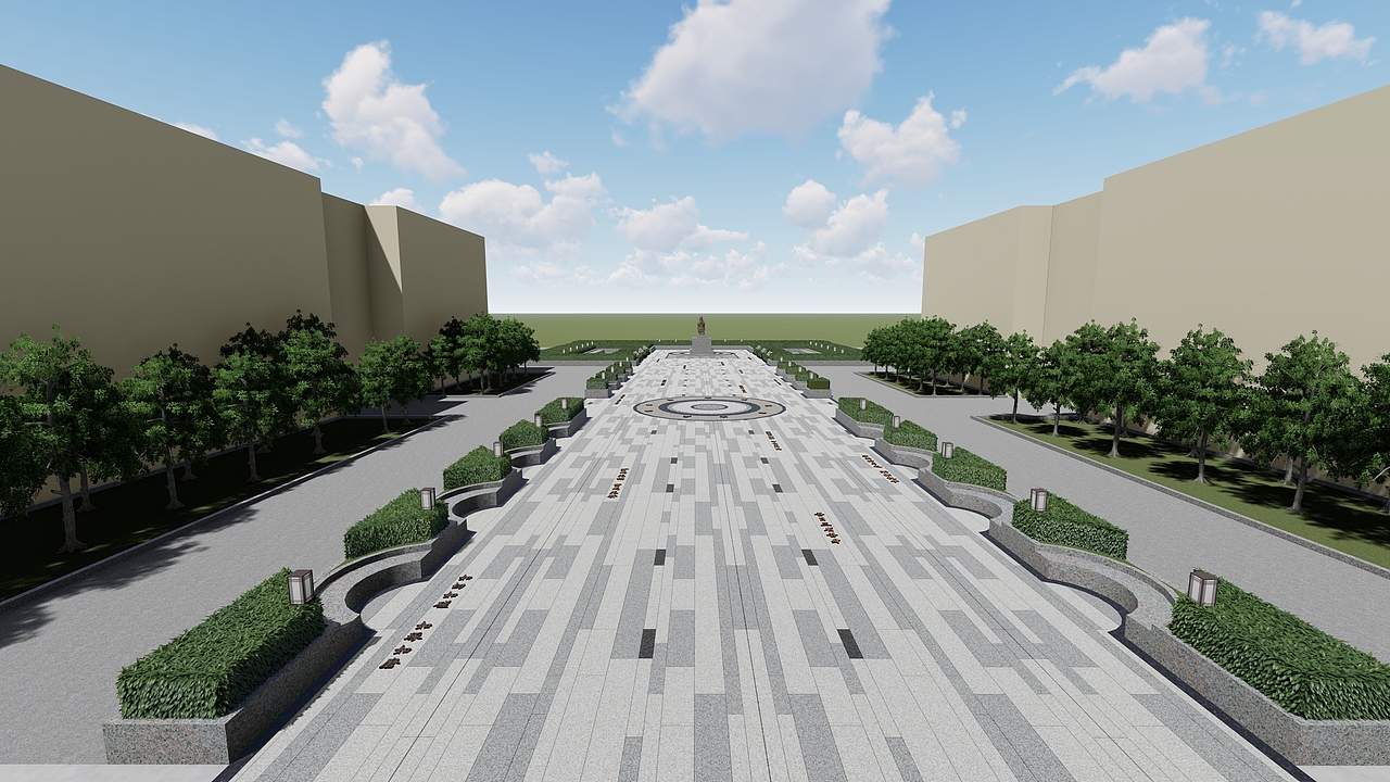 文化广场（图ZMjk1NjI3MTE2） - 景观设计 - 站酷设计师新齐盛设计原创素材 - 站酷ZCOOL