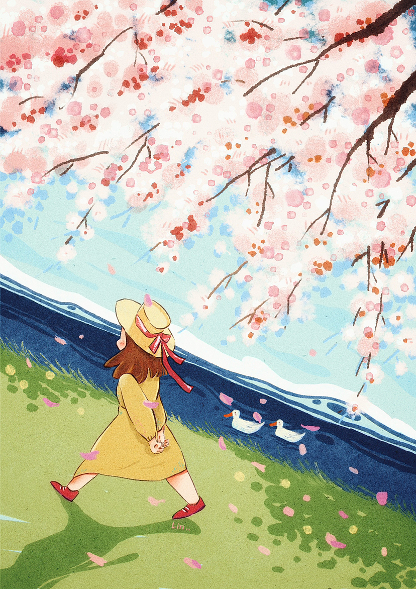春日浪漫～（近日作品合集）（图ZMzMxNjE2OTA0） - 创作习作 - 站酷设计师林小野呢原创素材 - 站酷ZCOOL