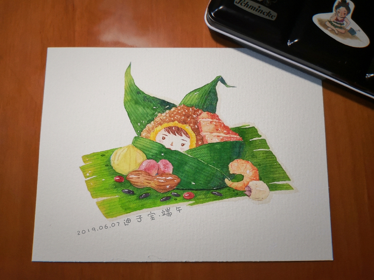 水彩端午粽子（图ZMTYxNzA0NTgw） - 商业插画 - 站酷设计师dizibao原创素材 - 站酷ZCOOL