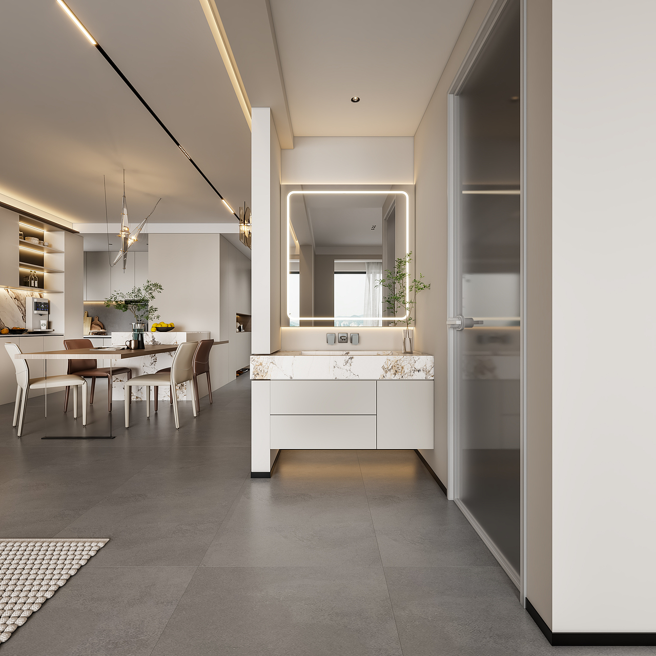 近渲/现代风格效果图（图ZMzcxMDMyOTc2） - 家装设计 - 站酷设计师家装工装效果图邓原创素材 - 站酷ZCOOL