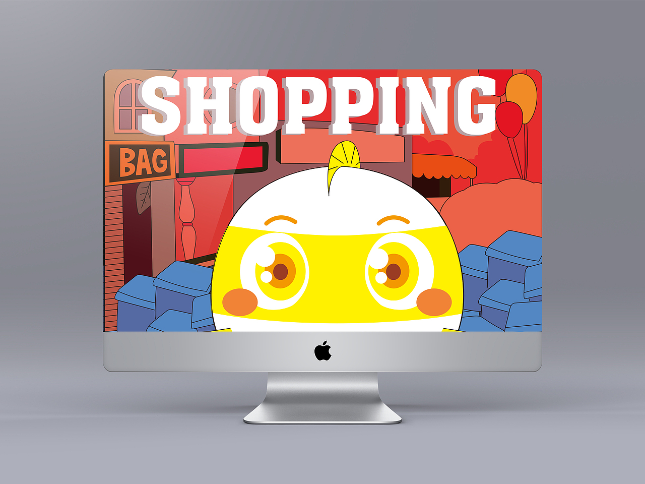 武汉Shopping Mall（图ZMjU2MzExMzEy） - IP形象 - 站酷设计师15浮生原创素材 - 站酷ZCOOL