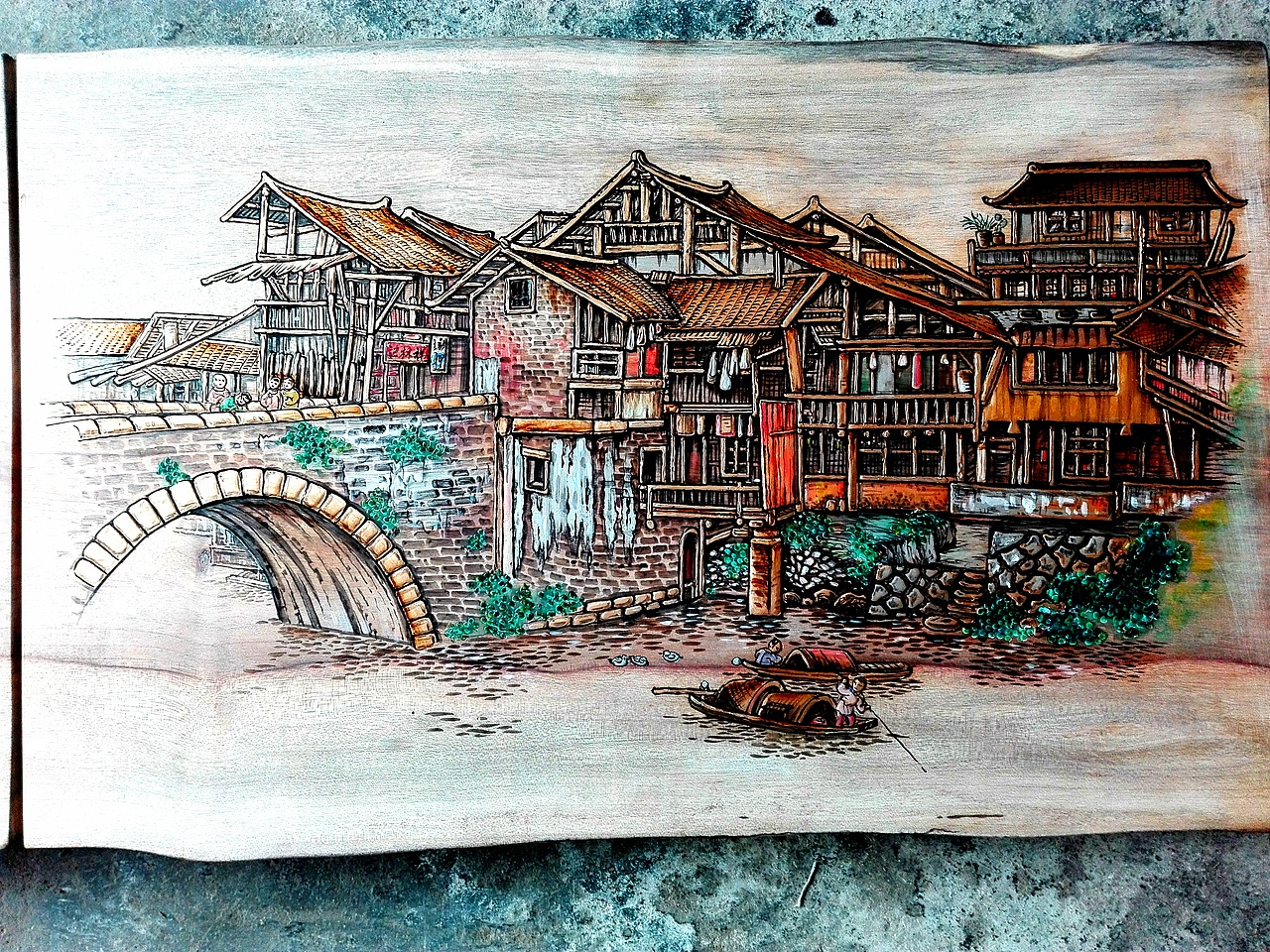 靖州民居景色（图ZNzAxNjExNjg=） - 其他手工艺 - 站酷设计师重头戏原创素材 - 站酷ZCOOL