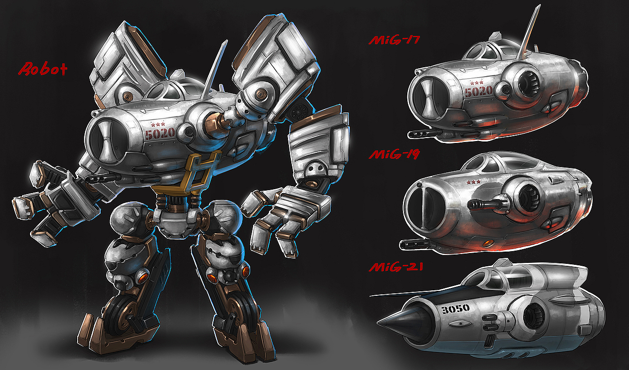 MIG-ROBOT(米格战斗机器人)