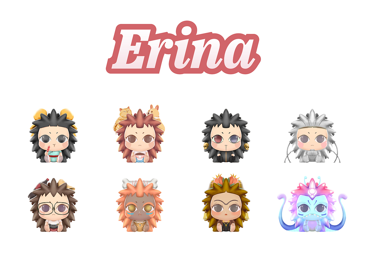 若来新文创 — Erina,背对无趣!