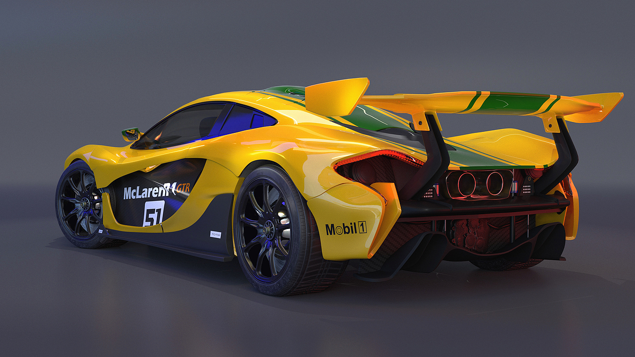 McLaren 迈凯伦 P1 gtr 2015（图ZMjYzMTU1MzQ0） - 机械/交通 - 站酷设计师TOTW原创素材 - 站酷ZCOOL