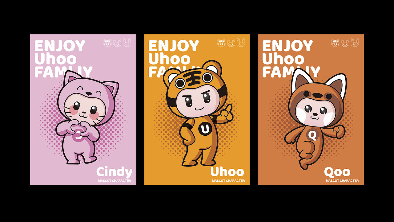 Uhoo IP 形象设计（图ZMjE3MjIzMzUy） - IP形象 - 站酷设计师王坤Jacky原创素材 - 站酷ZCOOL