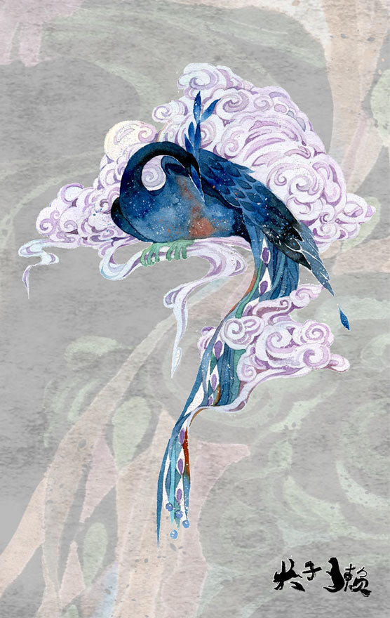 中国神兽妖兽图鉴|插画|概念设定|犬子獭 - 原创作品 - 站酷 (zcool)