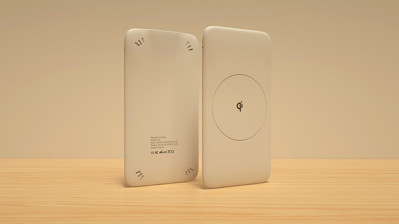 Qi超薄无线充电器