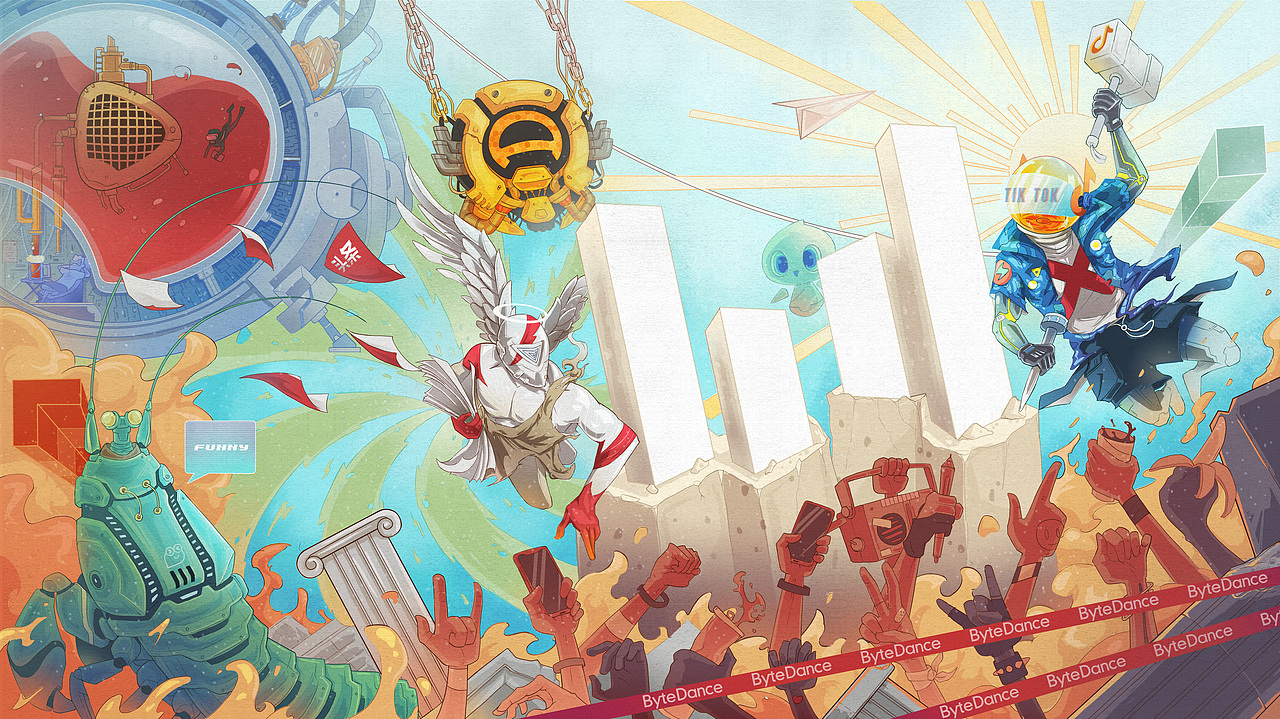 字节跳动-丰碑（图ZMjI0NjEwMzgw） - 海报 - 站酷设计师NT_L原创素材 - 站酷ZCOOL