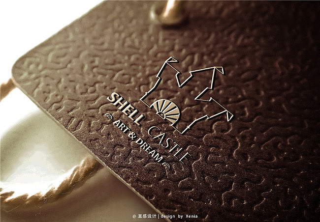 《贝壳城堡》儿童画材logo设计（图ZNTExODY5NjA=） - Logo - 站酷设计师Xenia直感设计原创素材 - 站酷ZCOOL