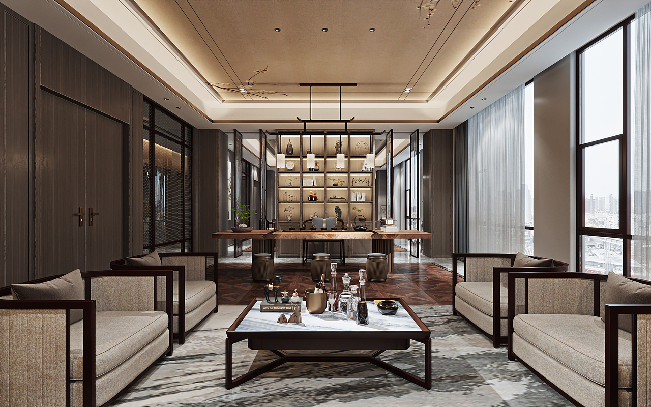 2020年渲染作品（图ZMjM0OTU3NjU2） - 家装设计 - 站酷设计师大师一号壹哥原创素材 - 站酷ZCOOL