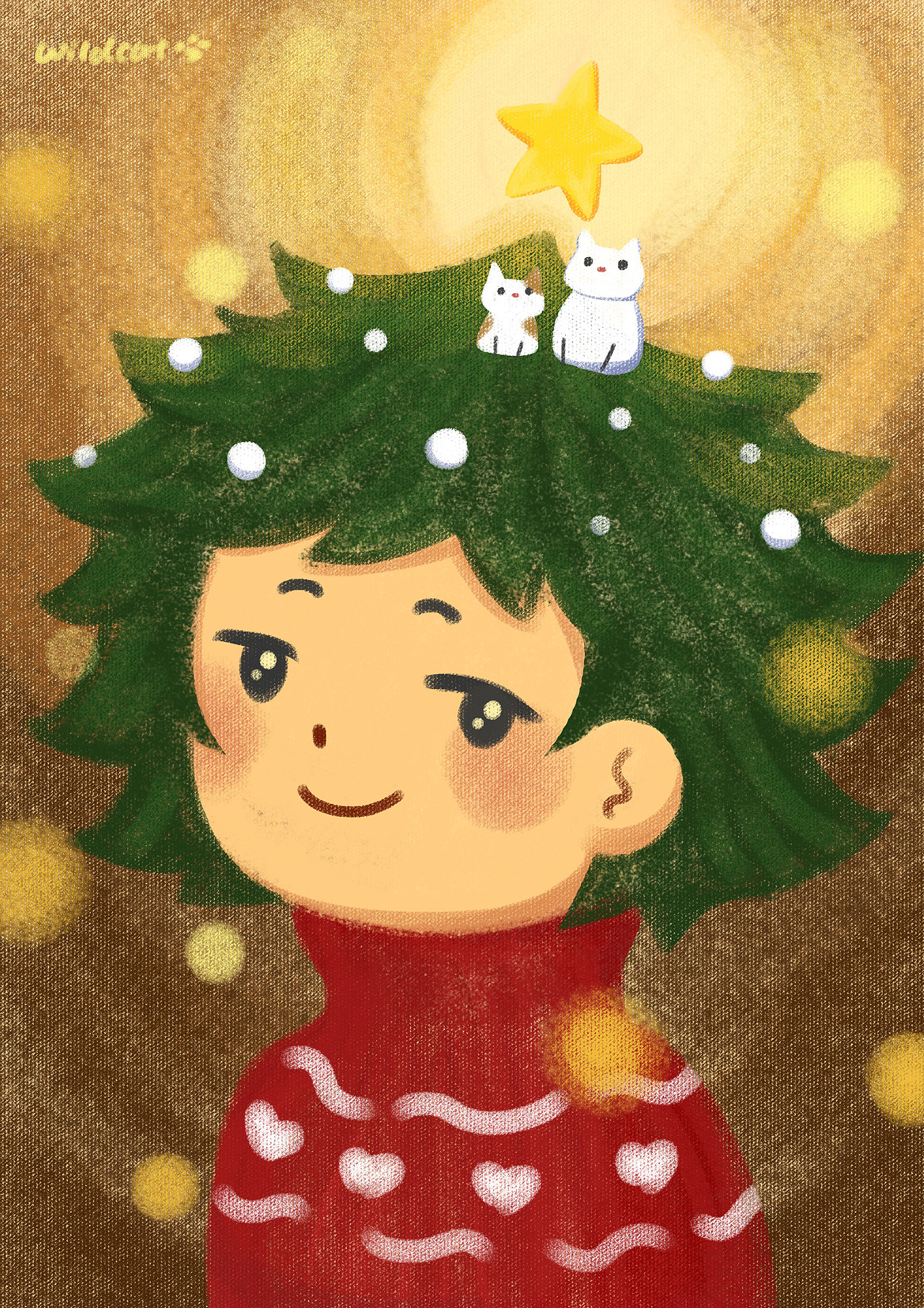 圣诞快乐（图ZMjM2OTgyODk2） - 创作习作 - 站酷设计师su喵喵00原创素材 - 站酷ZCOOL