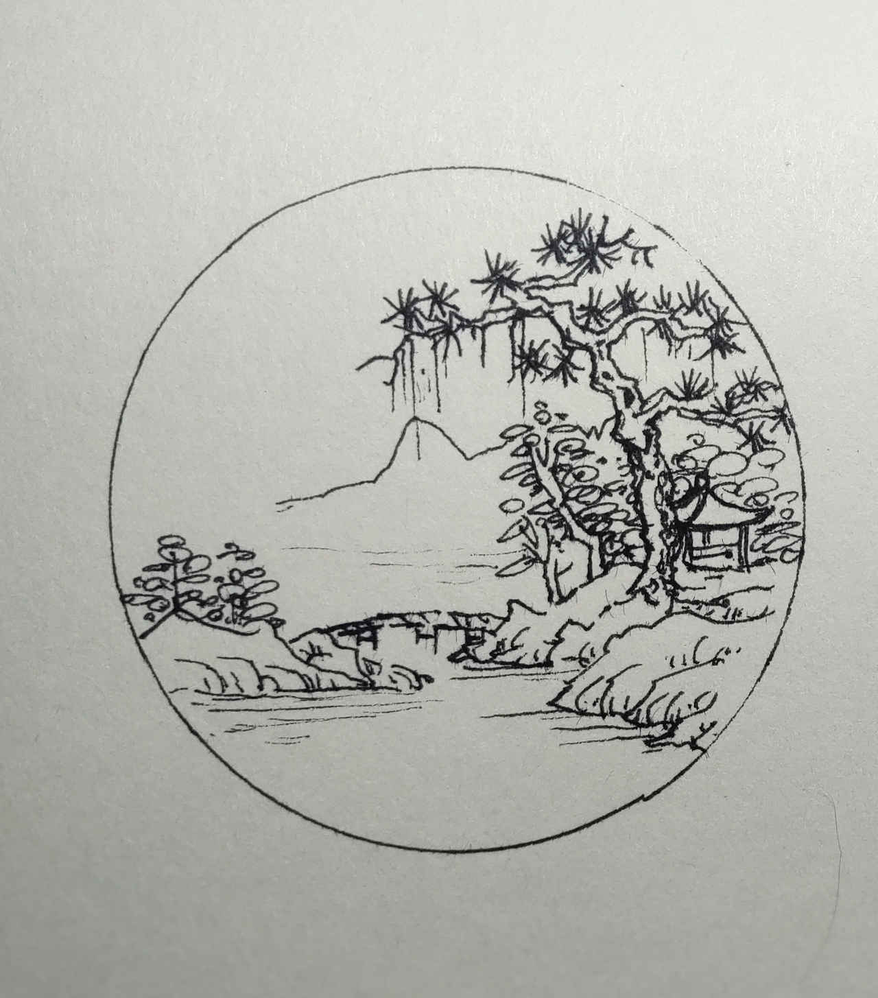 点线面临摹练习