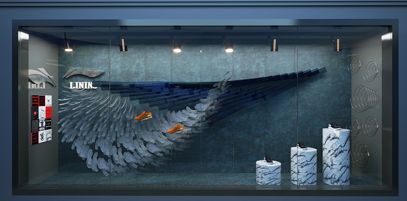 橱窗展示|三维|场景|琉璃pohe - 原创作品 - 站酷 (zcool)