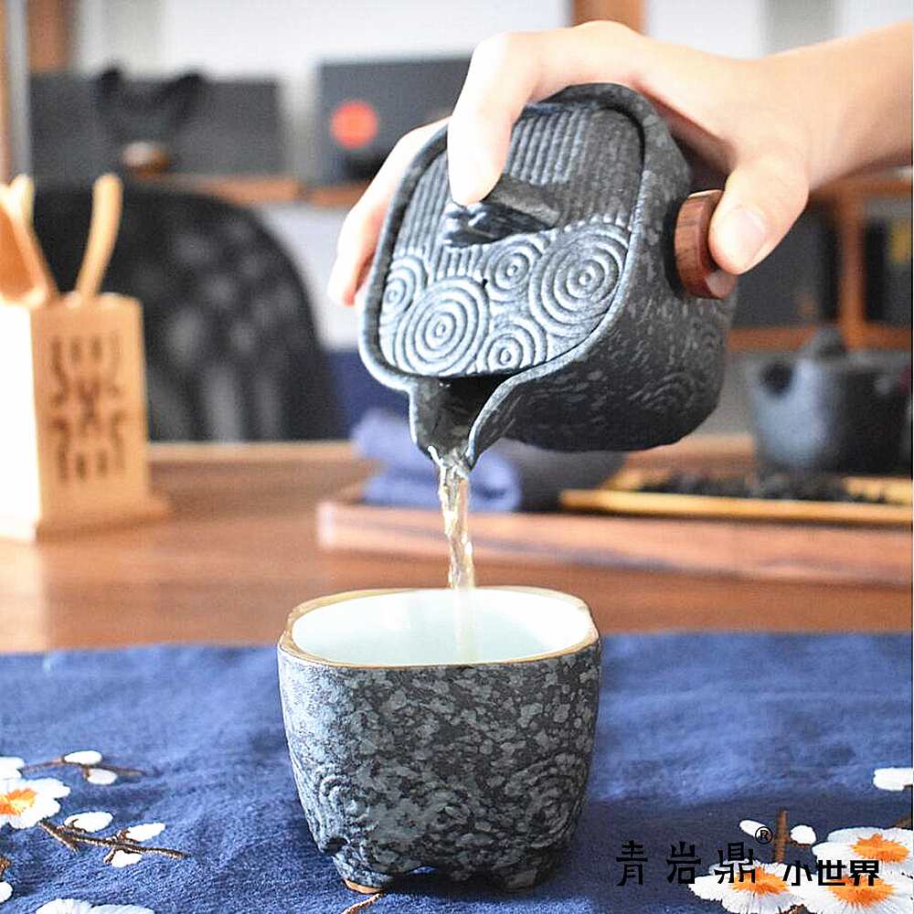 青岩鼎国风茶具送父亲节的礼物