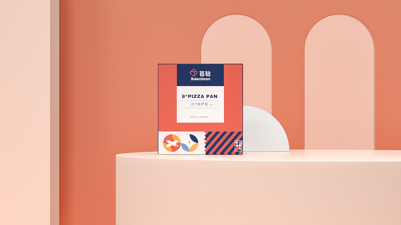 《Bakerdream 百钻》厨具品牌设计(2019年作品)