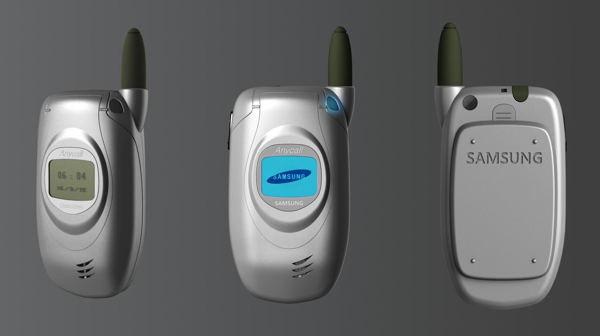 三星t108手机建模练习