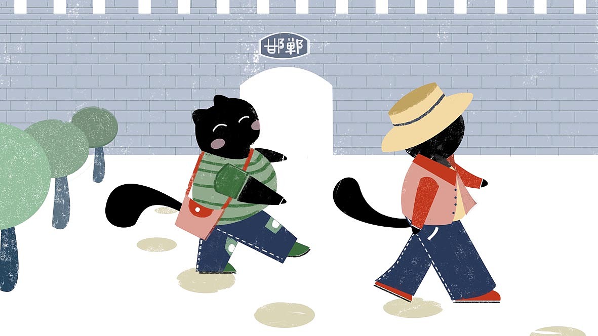 八月份插画总结