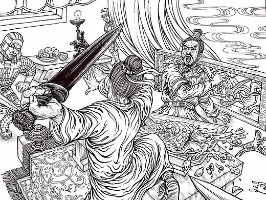 科普书籍插图 手绘