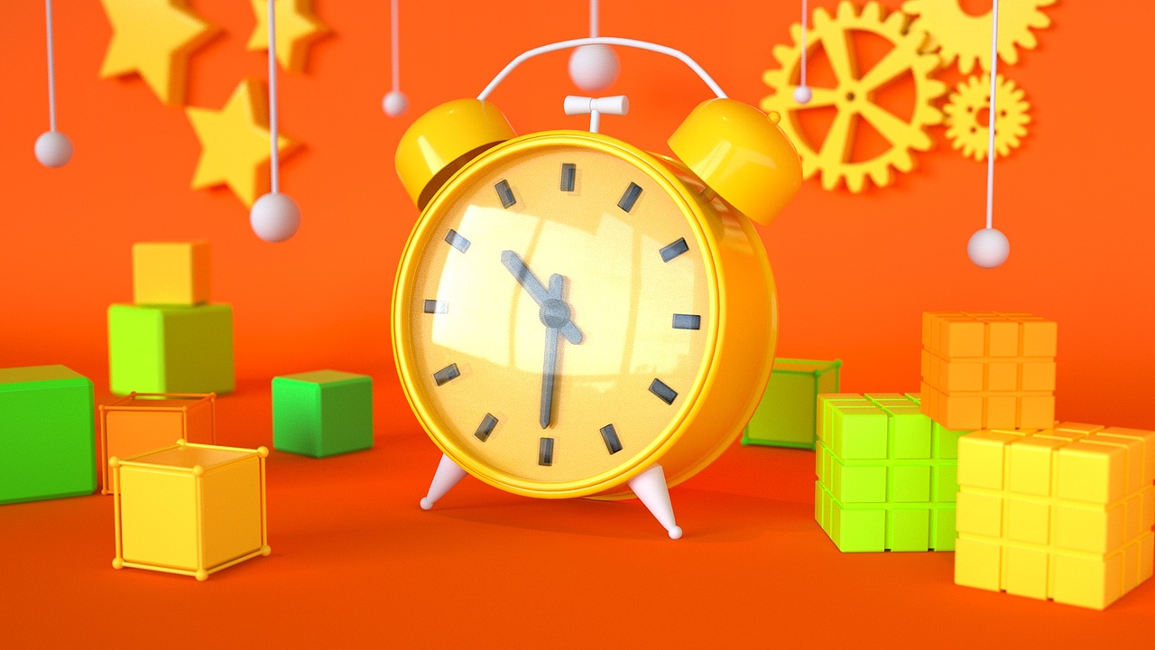 初学C4D的模型到材质渲染作品