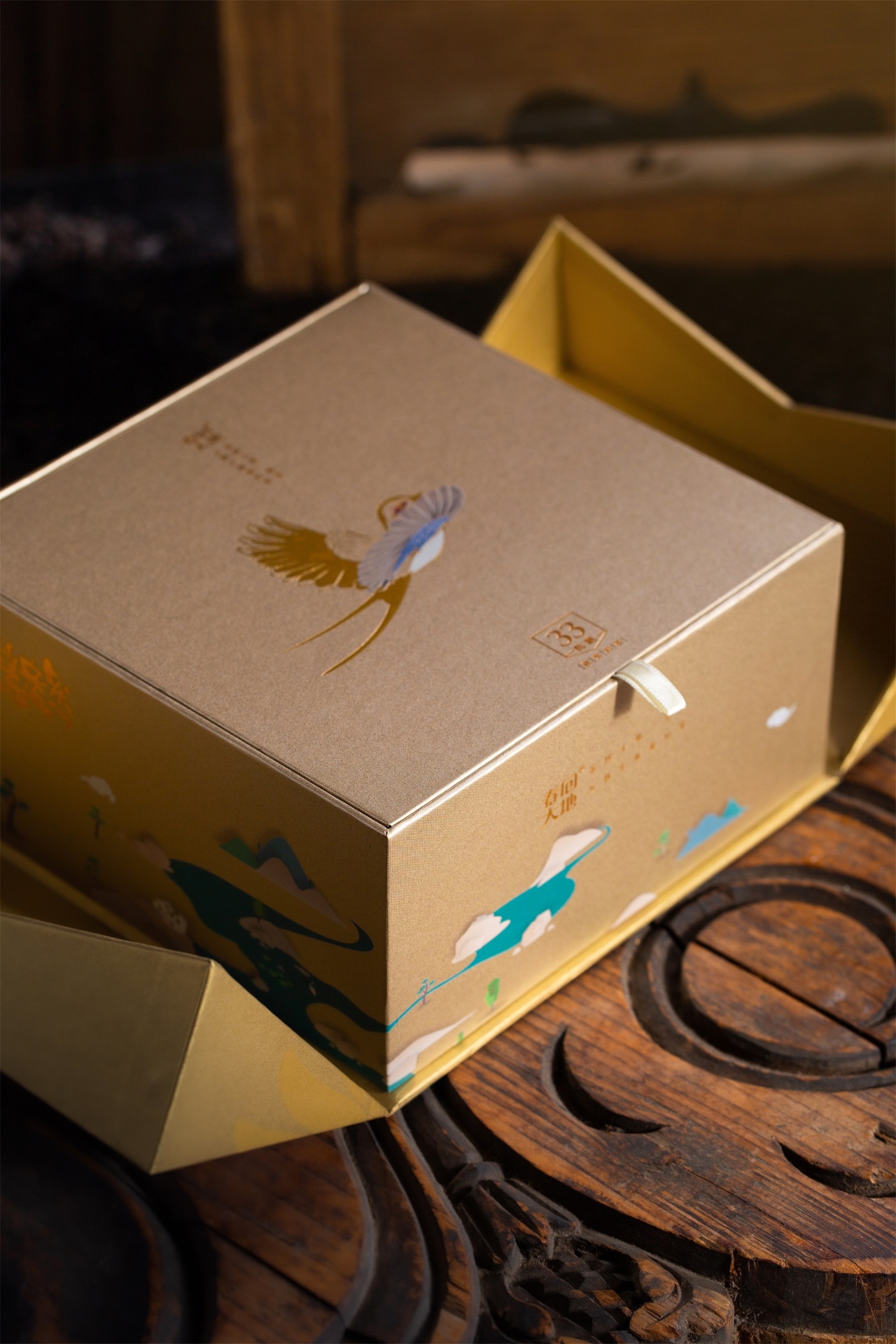 岩茶礼盒产品拍摄