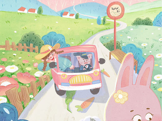 乡间小路的偶遇