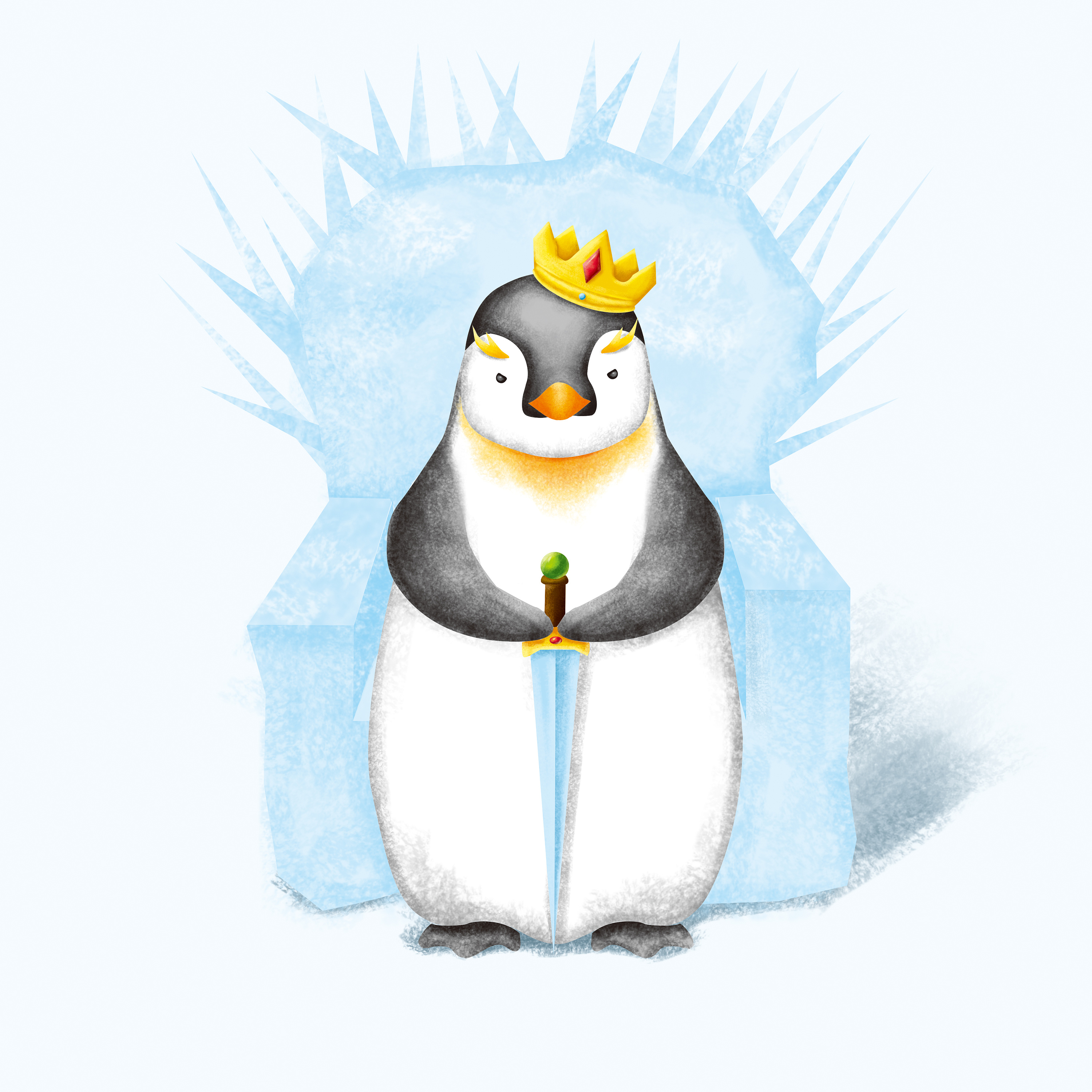 冰雪帝企鹅