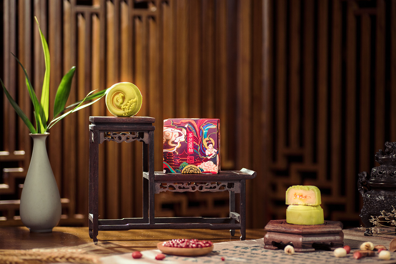 梦唐婵悦 I 中秋月饼拍摄（图ZMTc1MTMwOTM2） - 产品摄影 - 站酷设计师花玲yu原创素材 - 站酷ZCOOL