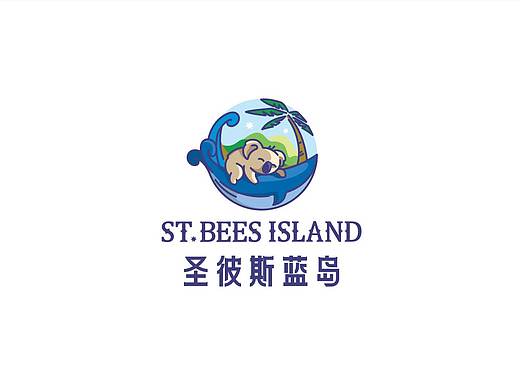 圣彼蓝岛logo设计
