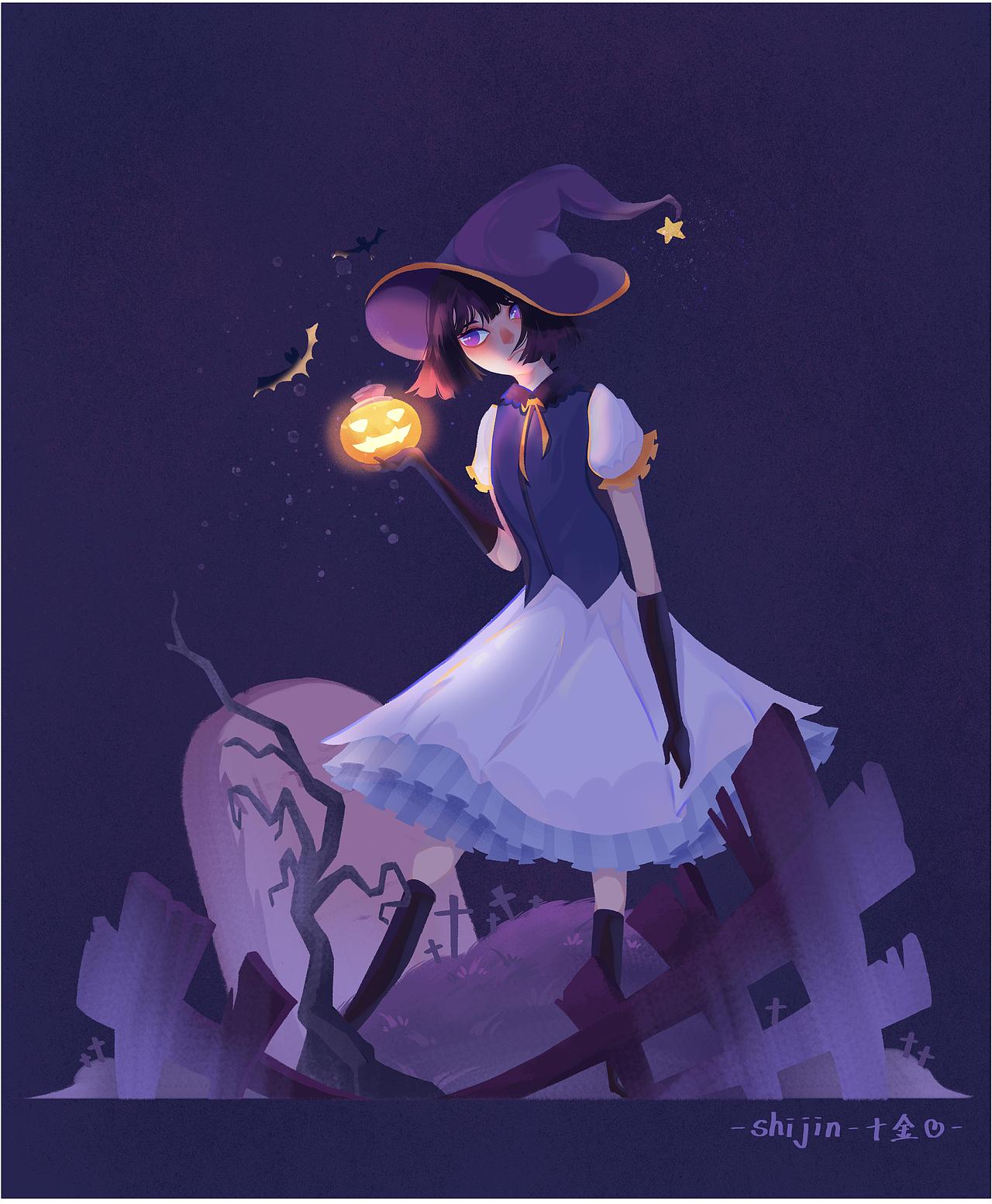 萬圣節(jié)（圖ZMjkyMzg3MDg4） - 創(chuàng)作習(xí)作 - 站酷設(shè)計(jì)師十金zx原創(chuàng)素材 - 站酷ZCOOL