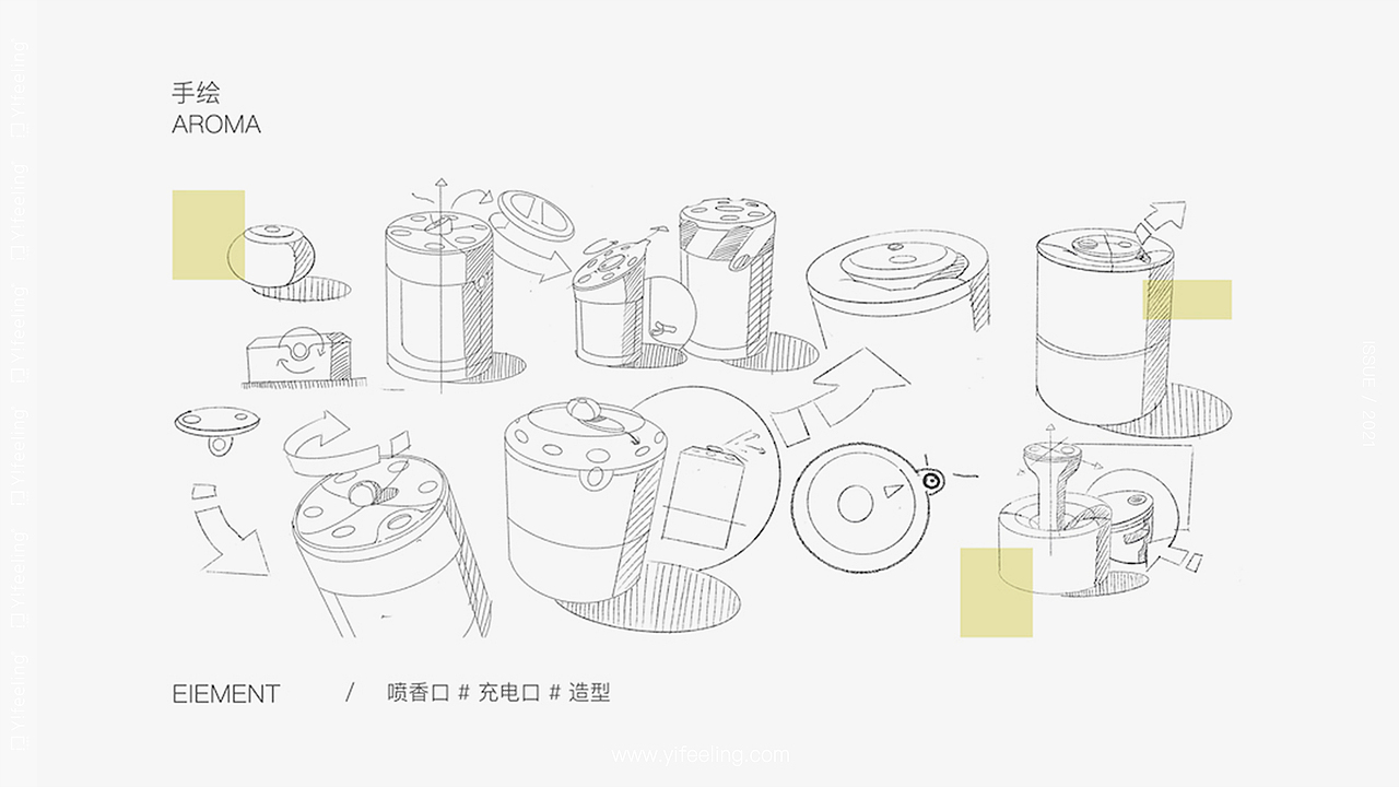 Aroma-香氛机设计（图ZMjU1OTQ1ODc2） - 生活用品 - 站酷设计师YifeelingDesign原创素材 - 站酷ZCOOL