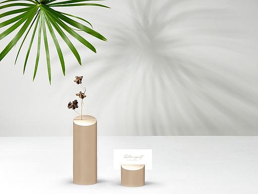 铜制几何体金属摆件