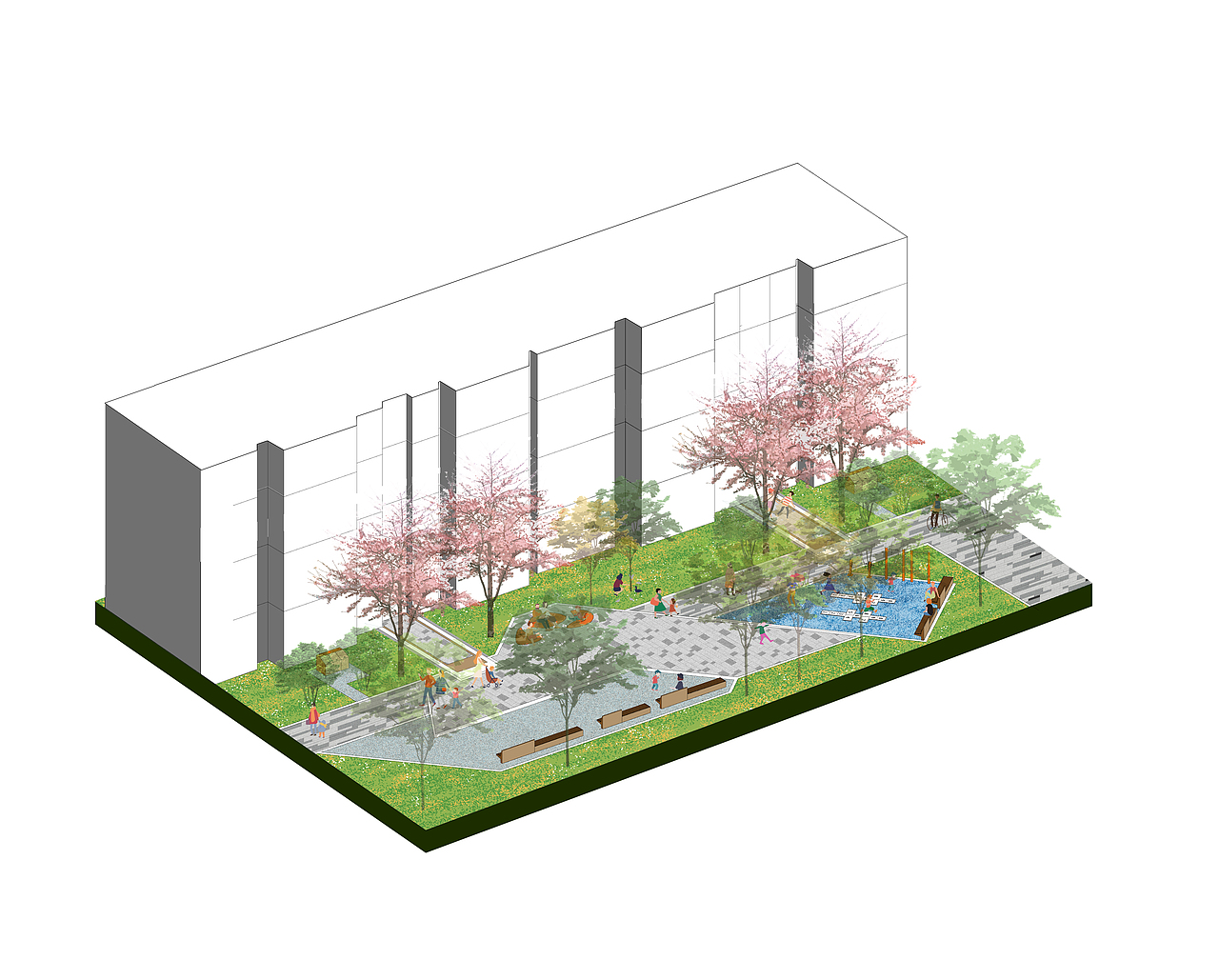 【优娜出品】中南置地景观标准化研发12模块插画图