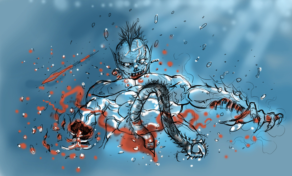 视死如归的鱼人