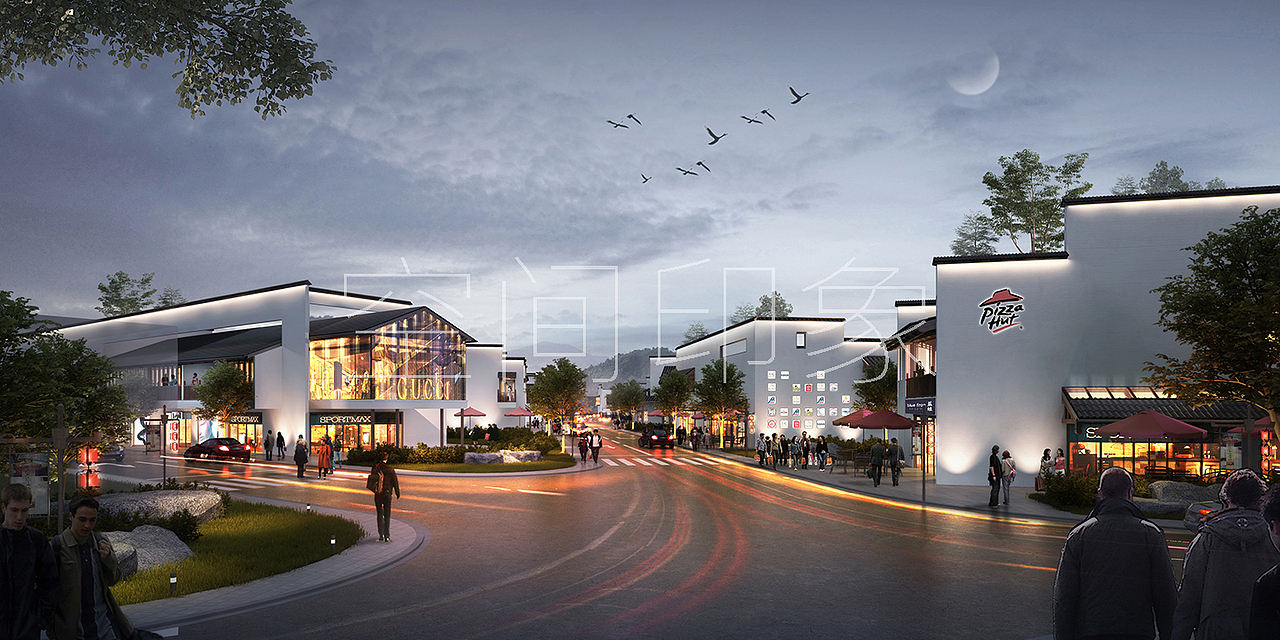 【文旅小镇设计】九华新街•芙蓉镇文旅建筑规划设计