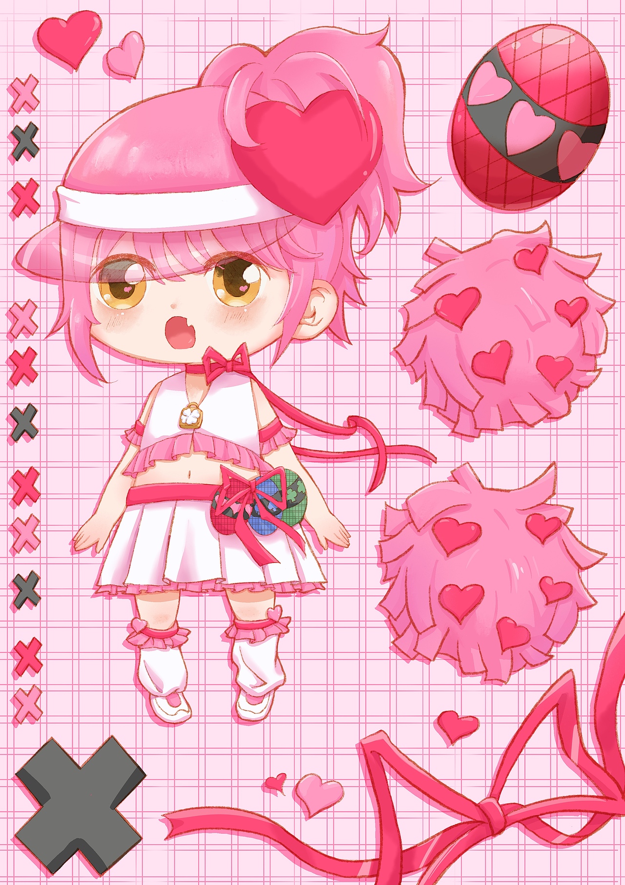 守護(hù)甜心 幾夢(mèng) 同人繪畫(huà)（圖ZMjQ2MDMwMjIw） - 創(chuàng)作習(xí)作 - 站酷設(shè)計(jì)師冬鮚原創(chuàng)素材 - 站酷ZCOOL