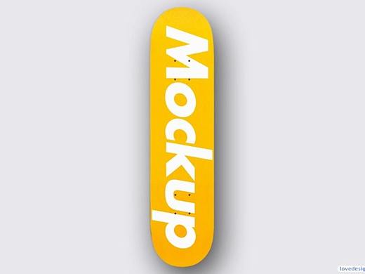 免费滑板样机 Skateboard
