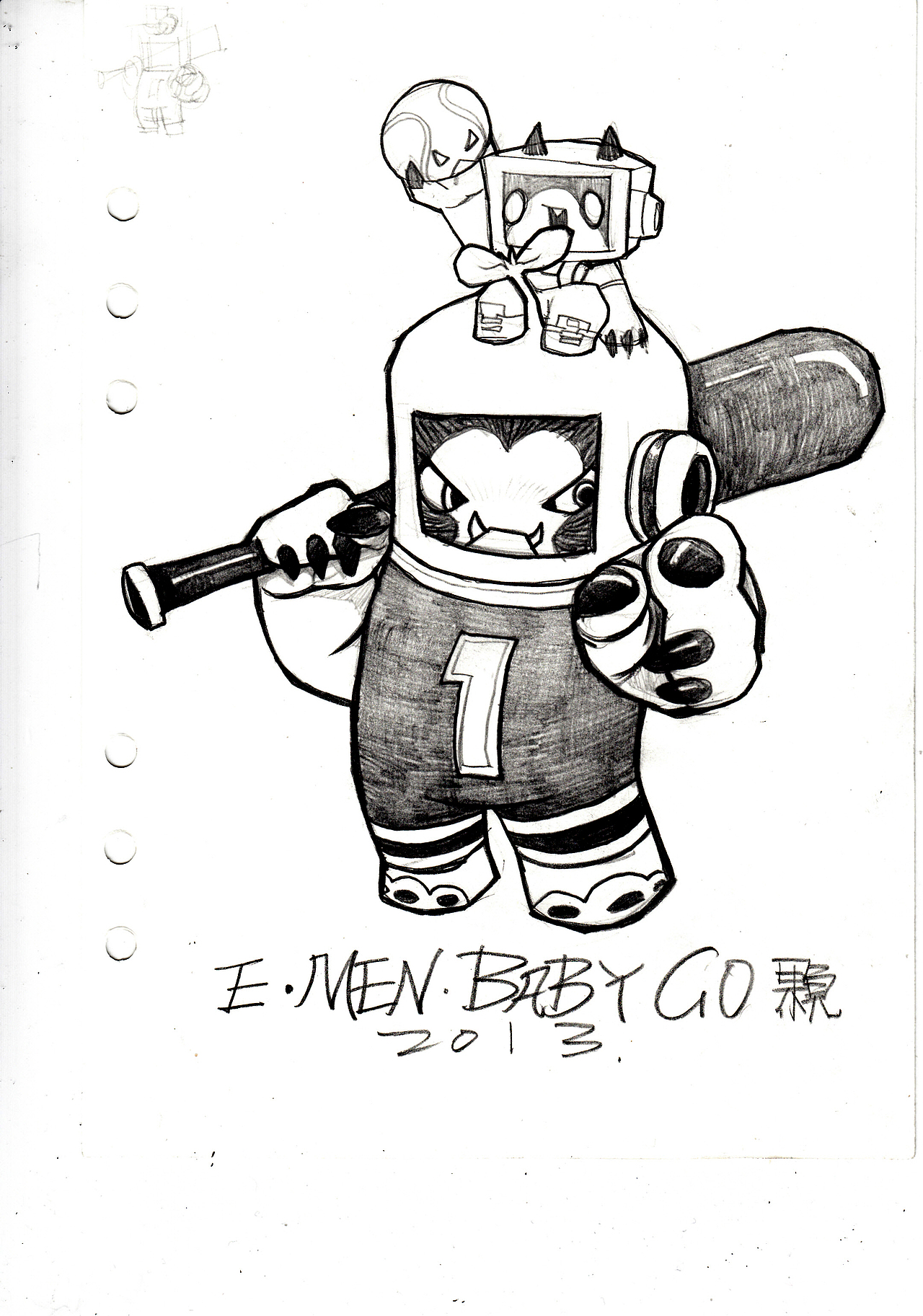 E.MENG GO 惡萌寶貝（图ZMTEzMzk5MDg=） - 新锐潮流插画 - 站酷设计师陆颗颗ing原创素材 - 站酷ZCOOL