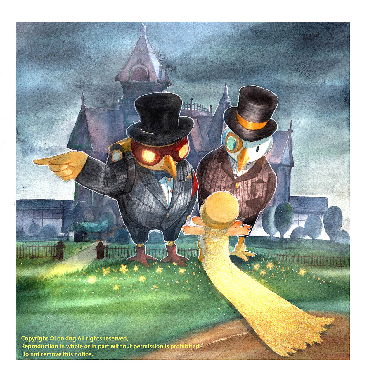 《自然集》水彩尝试~