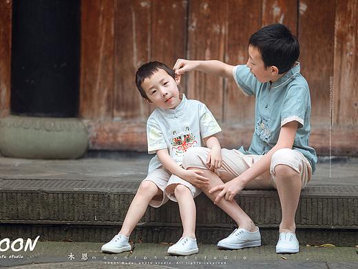 民国风兄弟俩（个人主页-ZNTQ1OTk2MjA=） - 人像摄影 - 站酷设计师德阳木恩摄影原创素材 - 站酷ZCOOL