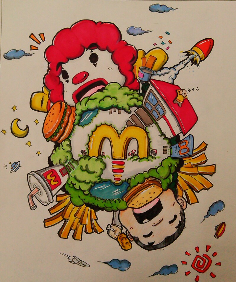 原创作品:乱涂乱画