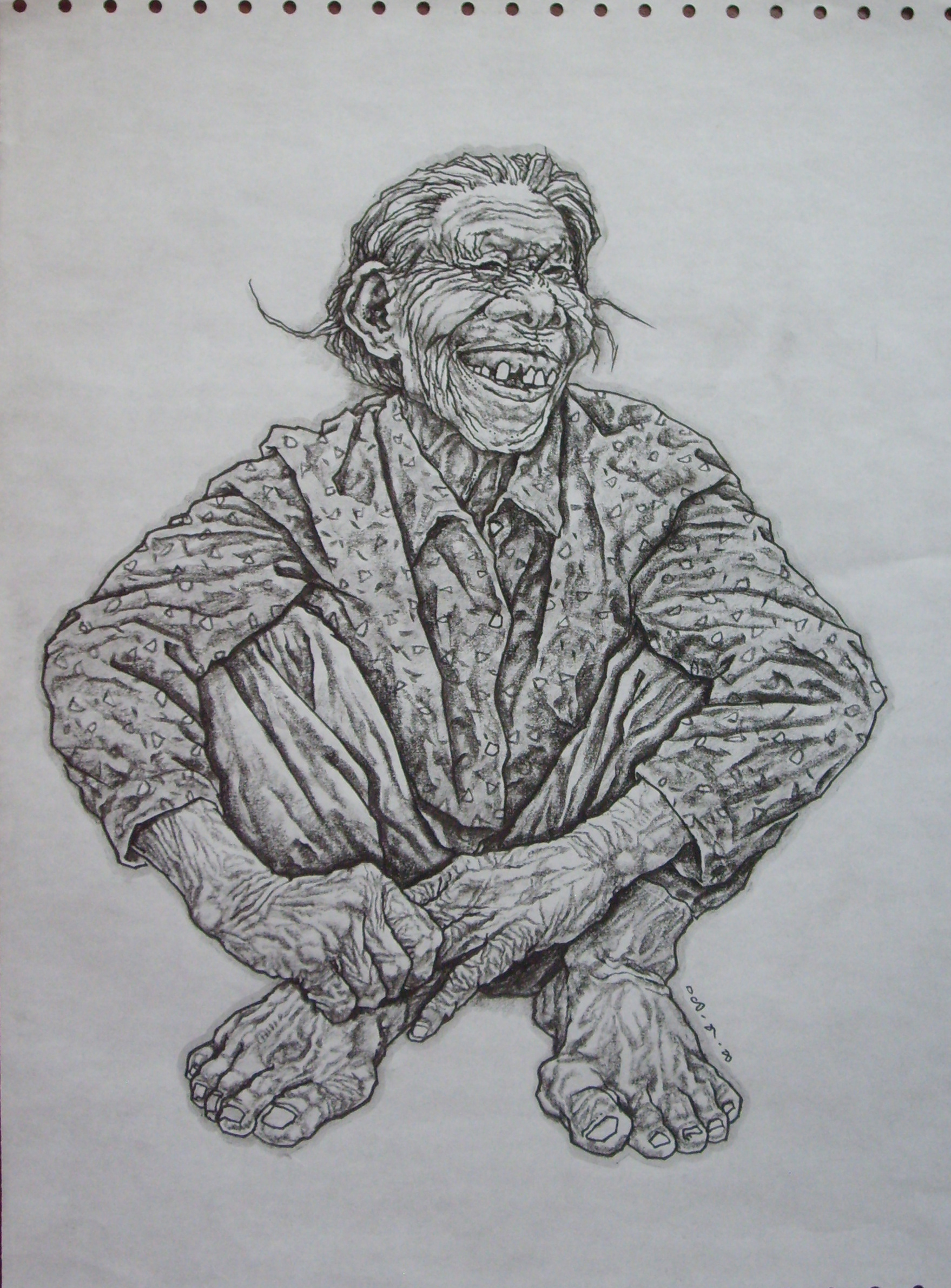 纪保超【钢笔 炭笔】速写