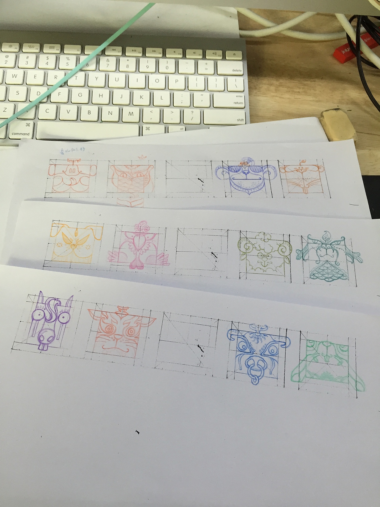 十二生肖（图ZNjI1MDQxODg=） - 创作习作 - 站酷设计师脏糟原创素材 - 站酷ZCOOL