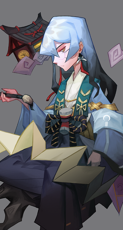 阴阳师同人练习（图ZMTU0NzU5OTEy） - 游戏原画 - 站酷设计师大空奕原创素材 - 站酷ZCOOL