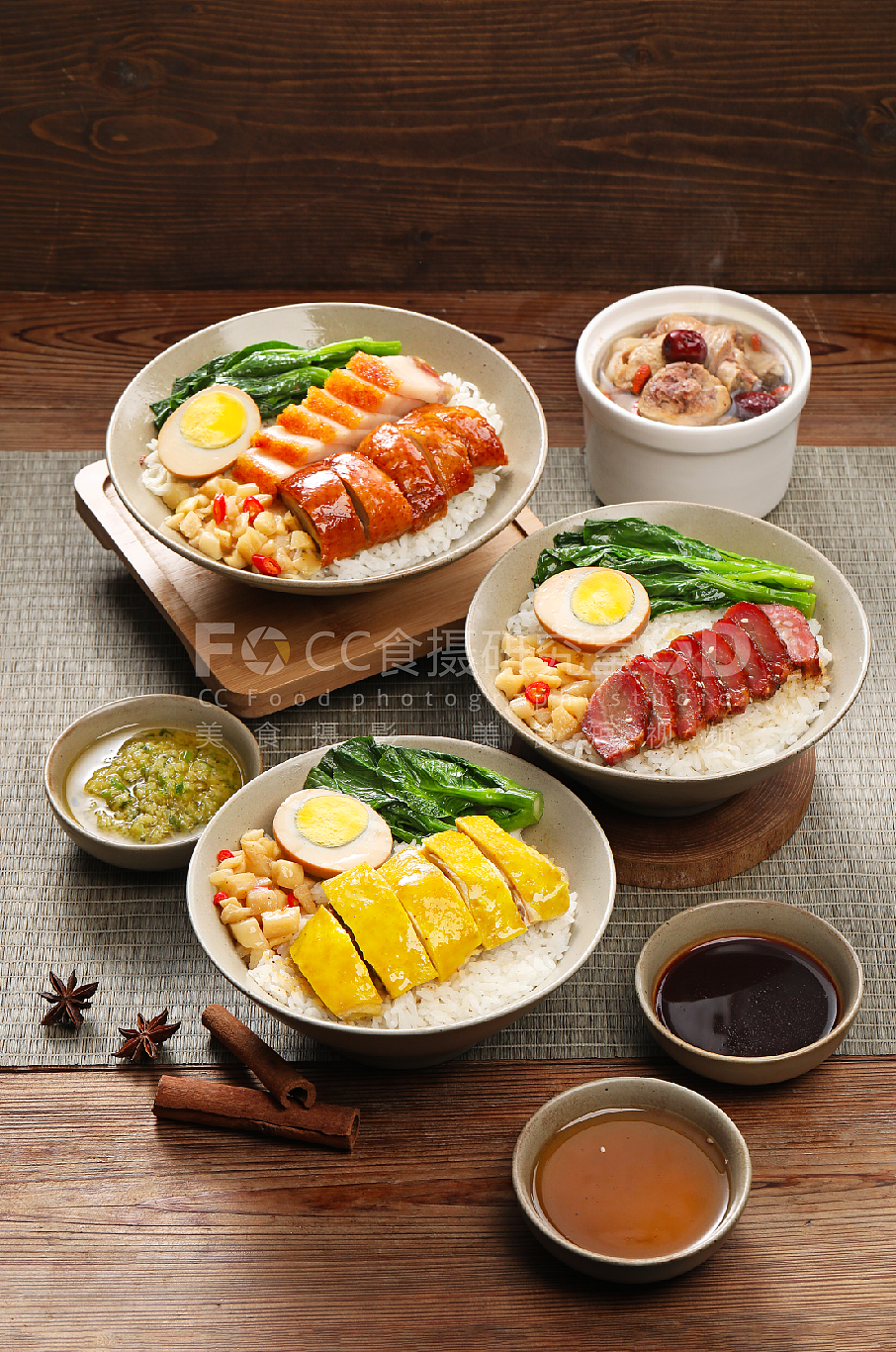 cc食摄&腊百年.烧腊饭