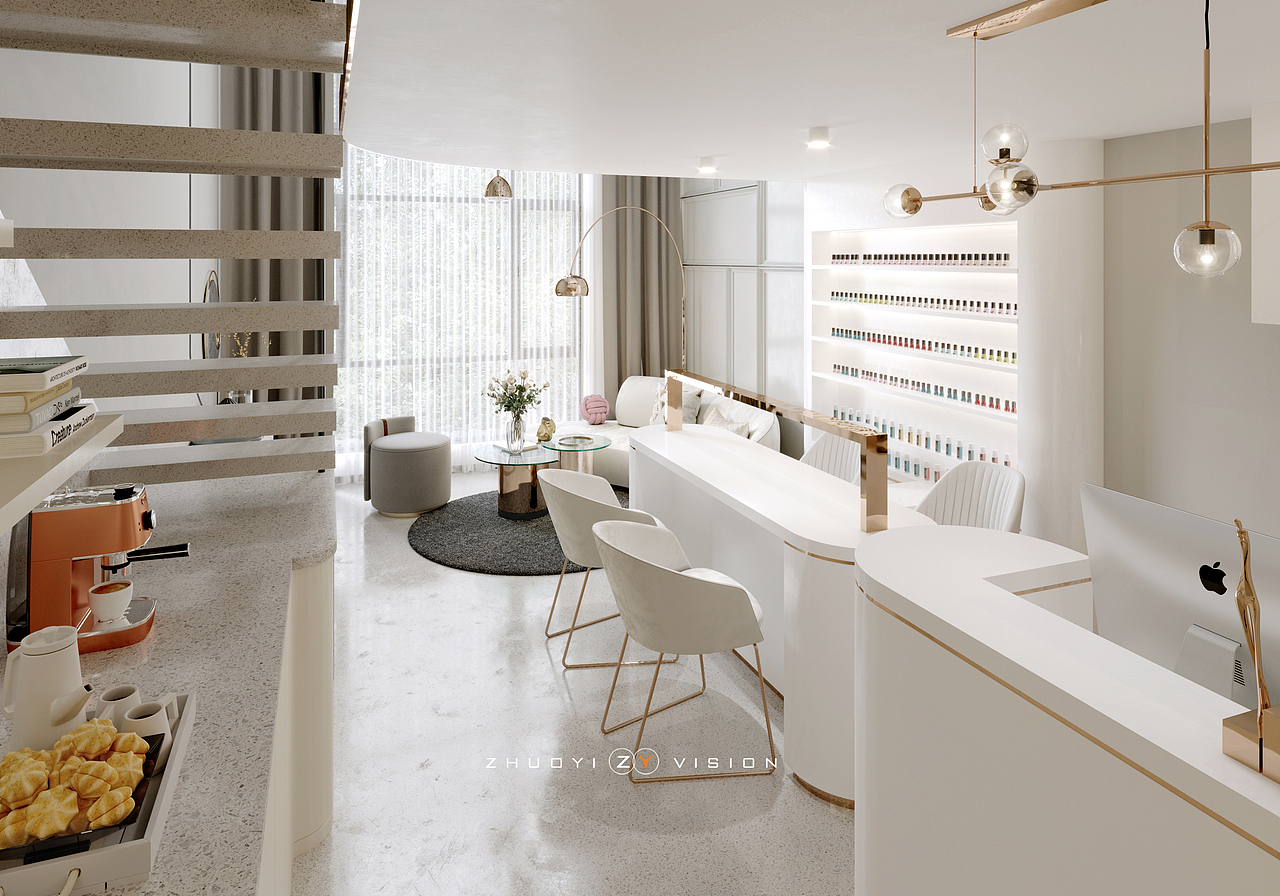 27平米美容工作室 设计表现 cr4.